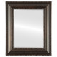 Beveled Mirror - Somerset Rectangle Frame - Rubbed Bronze