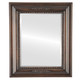 Beveled Mirror - Boston Rectangle Frame - Rubbed Bronze