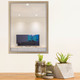 Lifestyle 1 - London Framed Rectangle Mirror - Gold Spray