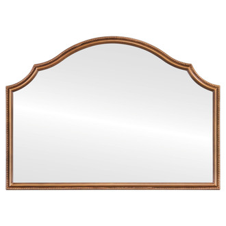 Siena Mantel Framed Mirror - Peaks Cathedral - Autumn Bronze