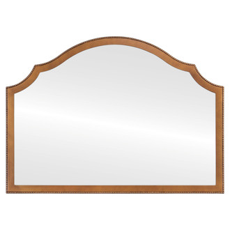 Tokyo Mantel Framed Mirror - Peaks Cathedral - Autumn Bronze