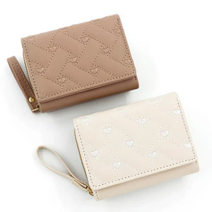 New Love Embroidered Coin PUrse Women's Short PU 70% Off Bag Multi-card Position Explosive Small Leather Clip Easiest for Mat...