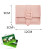 Candy Color Small Wallets PU Leather Coin Pures Ladies Card Holder Mini New Design Standard Short Purses for Women Solid Purses