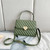 2024 Fashion PU Heart-shaped Metal Buckle Decoration Lady Handbag With Adjustable Strap Women Shoulder Bag For Commute Shopping