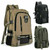 Men Canvas Large Backpack Rucksack Work Sports Travel Hiking Boys College  Bag