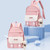 New Cute Backpack Purses Girls Boys Waterproof Nylon School Book Bags Small Designer Rucksacks For Teenager Girls Travel Bag