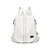 Fashion Backpack Female Korean Version of All-Match Pu Soft Leather Anti-Theft Backpack Large Capacity Backpack,White