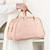 Portable double-layer cosmetic bag waterproof storage bag PU leather large-capacity travel toiletry bag