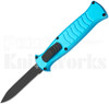 AKC X-Treme EVO D/A OTF Automatic Knife Blue l Black Blade