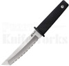 Cold Steel Kobun Tanto Fixed Blade Knife Fully Serrated l 17TS