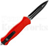 Delta Force D/A OTF Dagger Automatic Knife Red Tread
