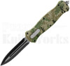 Delta Force D/A OTF Dagger Automatic Knife Dig-Camo Tread l For Sale