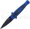 Kershaw Launch 12 Stiletto Automatic Knife Blue l Black Blade l For Sale