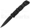 Piranha 21 Automatic Knife Black Aluminum l Tactical Black l For Sale