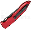 Piranha Mini Predator Automatic Knife Red P-11 Tactical Black