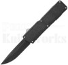 Lightning Black D/A OTF Automatic Knife l Black Blade l For Sale