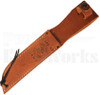 Case USMC Fixed Blade Hunter Knife Brown Leather 334
