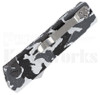  Lightning HD Camo OTF Automatic Knife l Satin Serrated