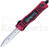 Delta Force Mini OTF Automatic Knife Dead Pool l Satin Dagger Blade l For Sale