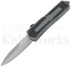 Delta Force D/A OTF Automatic Knife Gunmetal Gray l Satin Blade l For Sale