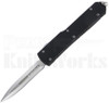 Delta Force BA D/A OTF Automatic Knife Black l Satin Dagger l For Sale