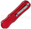 Piranha Excalibur OTF Automatic Knife Red l Stonewash Blade