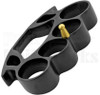 Heavy Duty Belt Buckle Knuckle Duster Weight l Black Finish