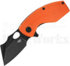 Bestech Knives Lizard Linerlock Knife Orange G-10 l BG39D l For Sale