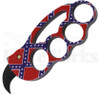 Delta Force Automatic Knuckle Knife Confederate l 1" Black l For Sale