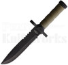 S-TEC Survival Fixed Blade Knife Green l T22188GN-2 l For Sale