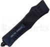 Delta Force Mini OTF Automatic Knife Black Satin Tanto Serrated Delta Force Mini OTF Automatic Knife Black Satin Tanto Serrated