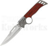 Residential Outlaw Automatic Knife Wood W/ Flashlight l For Sale