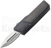 No Limit Knives Akuma Black OTF Automatic Knife l 2" Satin Dagger l For Sale