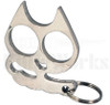 No More Nice Kitty Self Defense Knuckles Chrome l For Sale