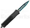 Delta Force Med Automatic OTF Knife l Blue Serrated Blade