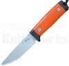 Dan Dugdale Fixed Blade Hunter Knife Orange/Black G-10 l For Sale