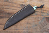 T.M. Hunt Bird & Trout Fixed Blade Knife Tiffany/Black Micarta l Sheath