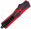 Delta Force Marauder OTF Dagger Automatic Knife Red