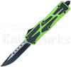 Delta Force Marauder OTF Automatic Knife Green l For Sale