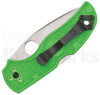 Spyderco Native 5 Salt Lock Back Knife Green FRN l C41PGR5