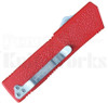 Lightning Elite Red D/A OTF Automatic Knife l Satin Drop Point