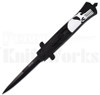 Delta Force Punisher Stiletto OTF Automatic Knife l Black Blade l For Sale