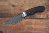 Tony Mont Custom Fixed Blade Knife Wenge Wood