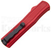 AKC F-20 D/A Two-Tone Drop Point OTF Automatic Knife Red