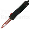 Delta Force Mini Automatic Knife l Red & Satin Dagger l For Sale