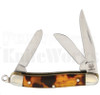 Rough Ryder Tortoise Shell Tiny Stockman Knife RR812 l For Sale