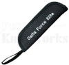 Delta Force Elite Model-A Tanto Automatic Knife Black l 3.7" Blade l Pouch