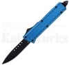 Delta Force Elite Model-B Tanto Automatic Knife Blue l 3.2" Blade l For Sale