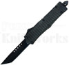 Delta Force Elite Model-C Tanto Automatic Knife Black l 3.2" Blade l For Sale