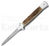 AKC X-treme Shadow 11" Automatic Knife Stag l Stonewash l For Sale